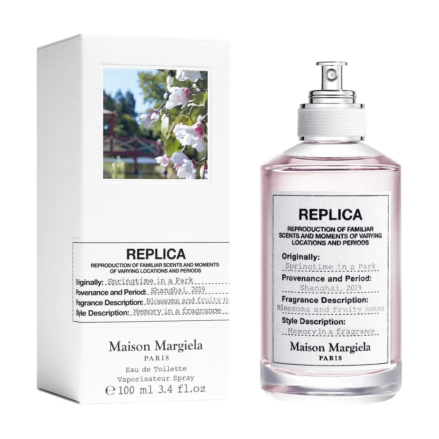 replica springtime in a park