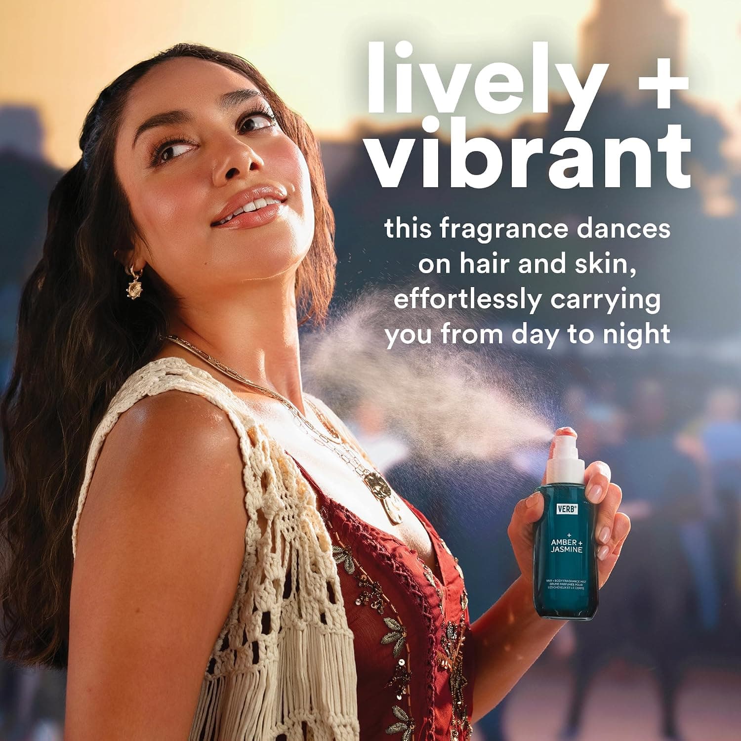 verb body fragance mist amber + jasmine