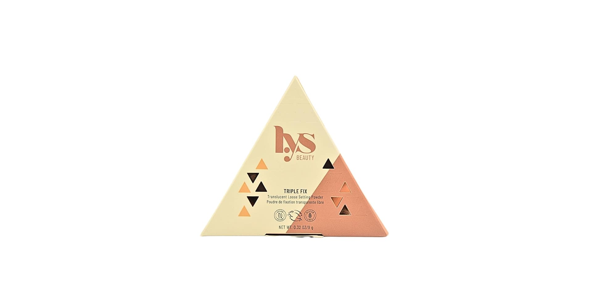 Lys beauty triple fix polvo traslúcido