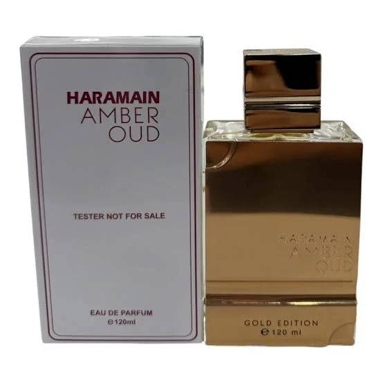 Tester Haramain Amber oud gold 999 75ML