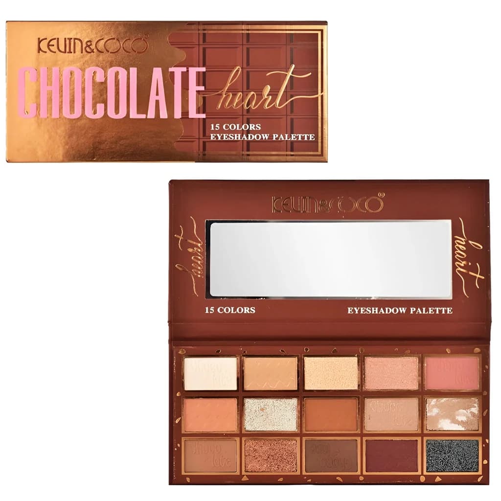 Kevin&coco paleta de sombras chocolate